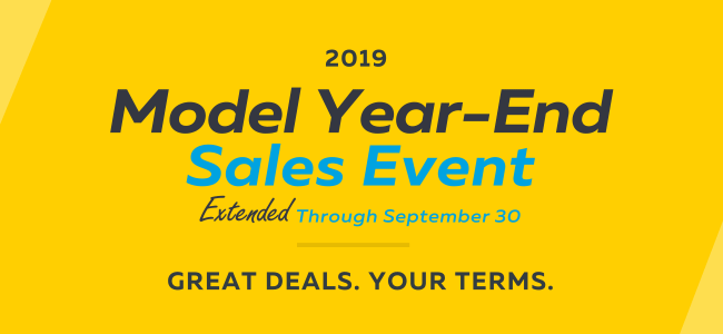 2019 Model Year-End Sales Event - Extended
