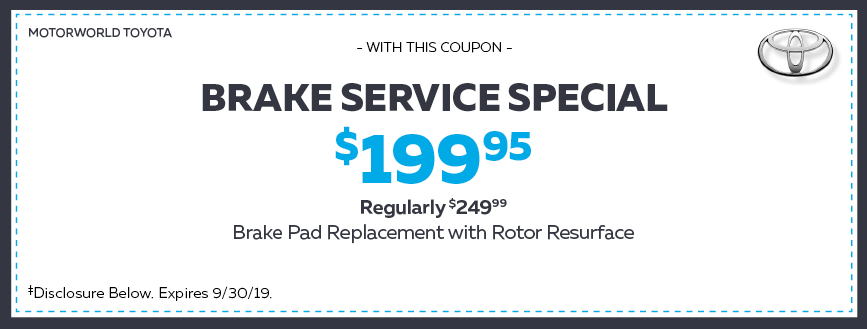 Brake Service Special