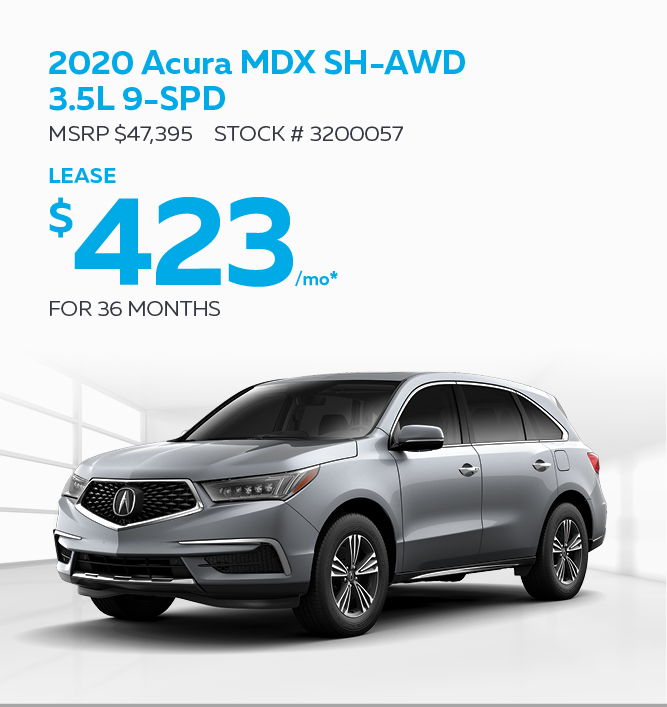2020 Acura MDX SH-AWD 3.5L 9-SPD