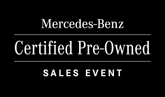 The Mercedes-Benz Certified Pre-Owned Sales Event