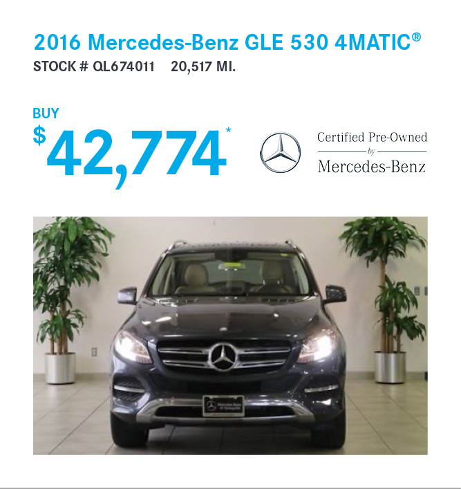 2016 Mercedes-Benz GLE 350 4MATIC®