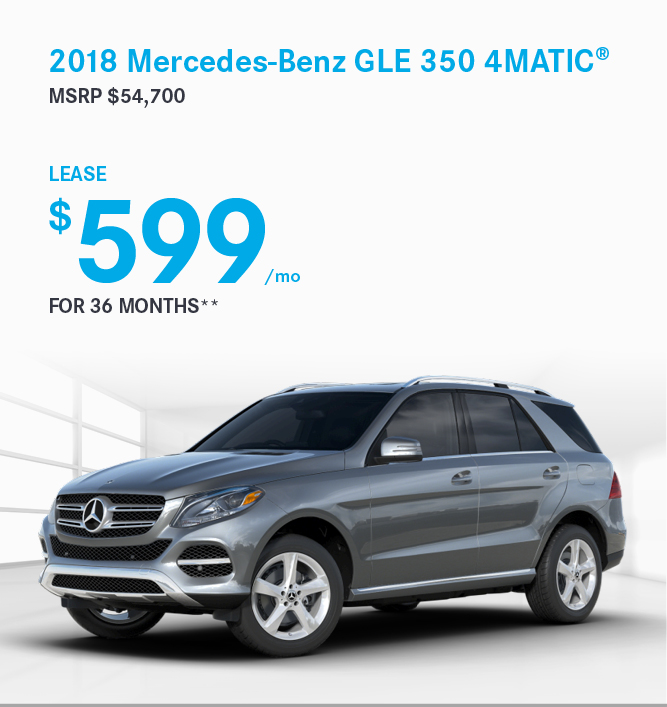 2018 Mercedes-Benz  GLE 350 4MATIC®