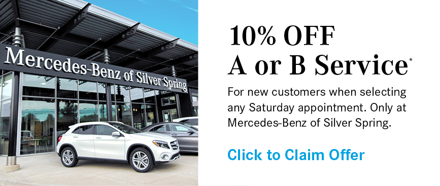 10% OFF A or B Service.