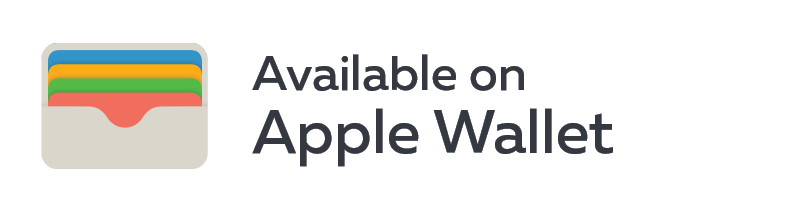 Available on Apple Wallet
