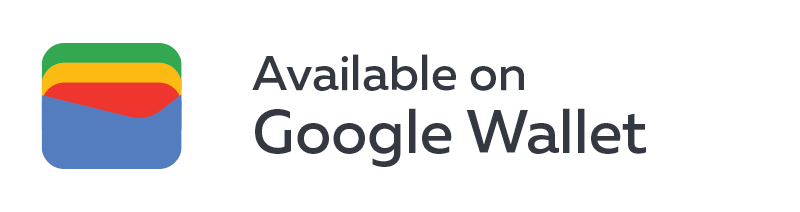Available on Google Wallet