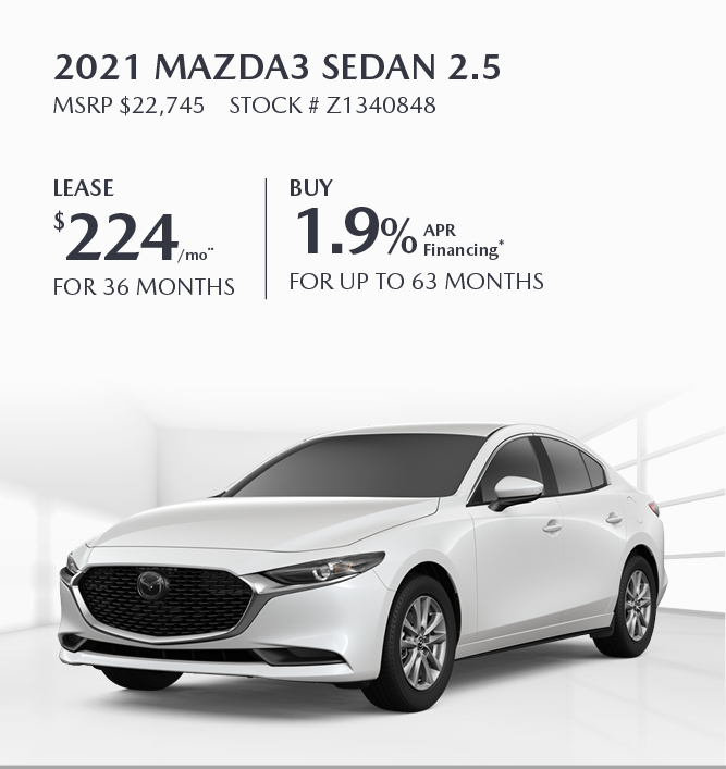 2021 Mazda3 Sedan 2.5