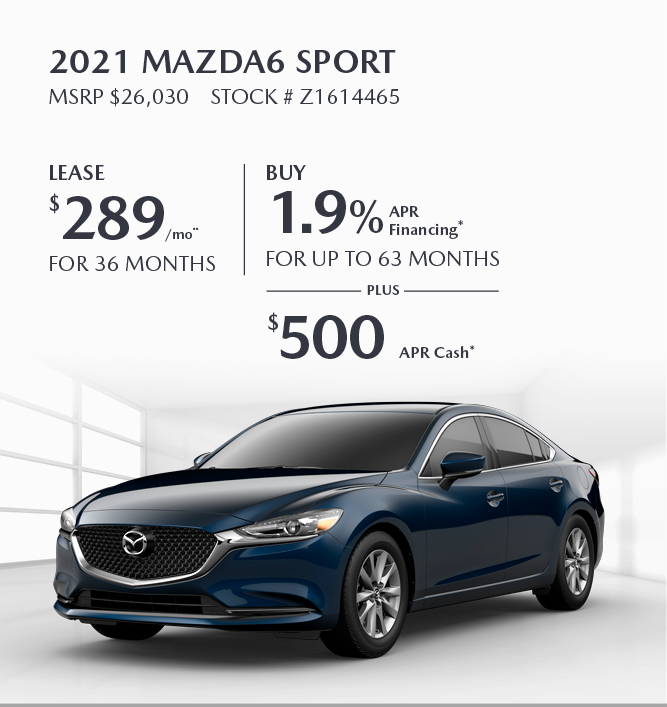 2021 Mazda6 Sport 